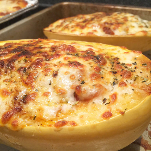 Dry Aged Beef & Stuffed Spaghetti Squash