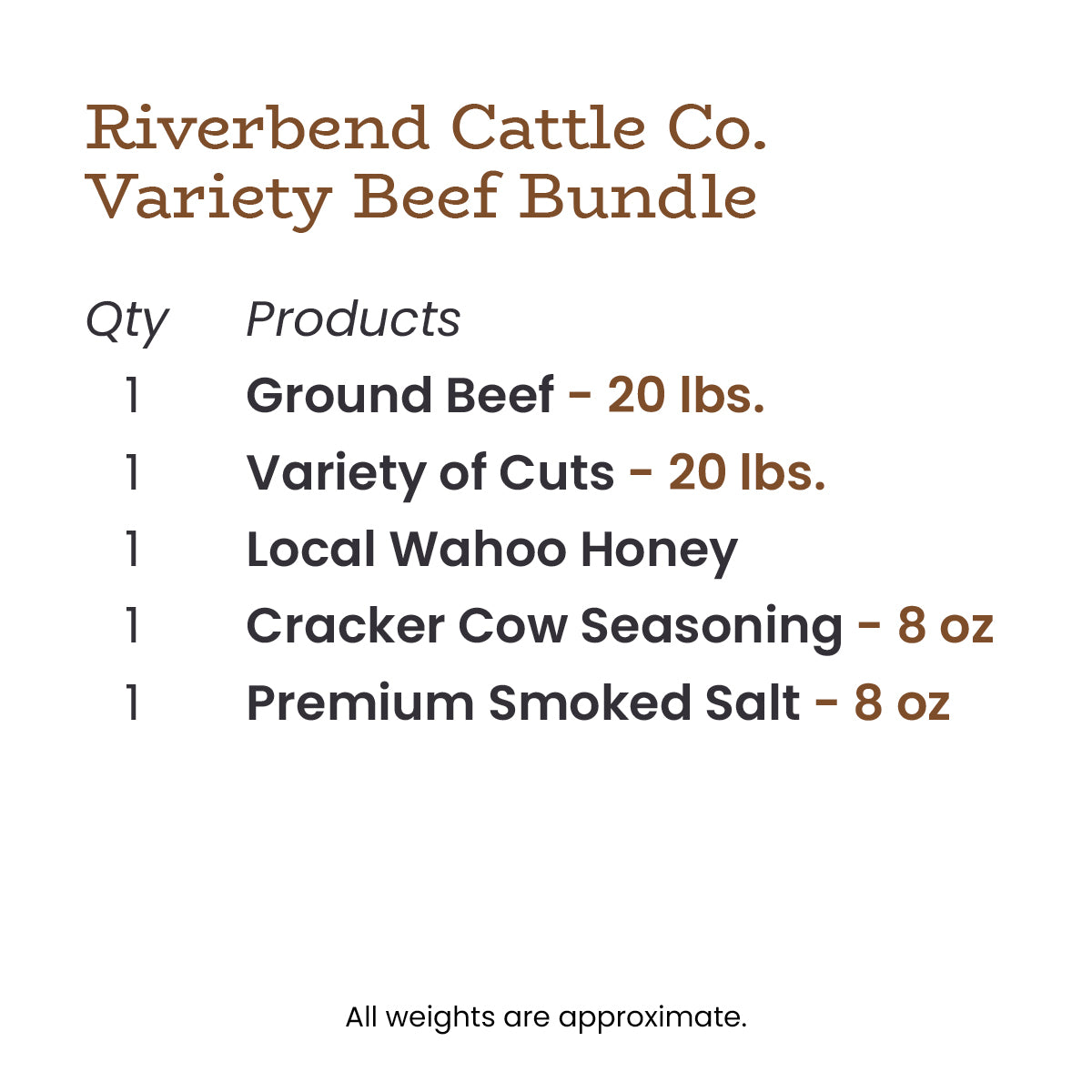 Variety Beef Bundle