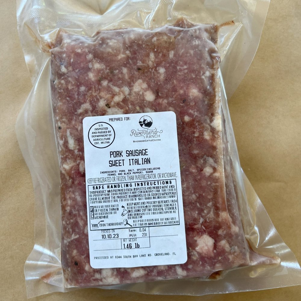 Ground Pork Sweet Italian Bulk Sausage